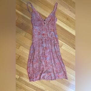 Women's Summer/River Dress in Pink and Aqua